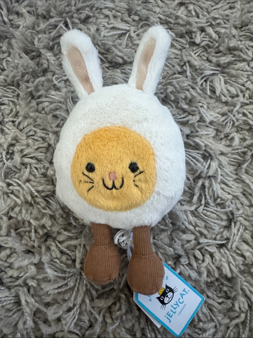 (NWT) Jellycat Amusables Bunny Egg 🍳 🐰
